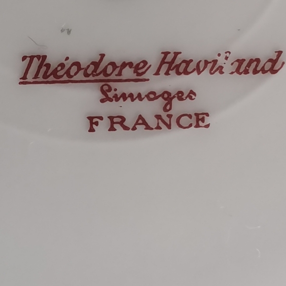 Antique Theodore Haviland Limoges Plates 7 - Picture 7 of 8